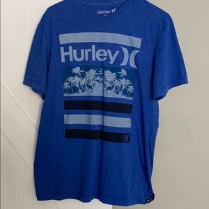 Hurley blue shirt